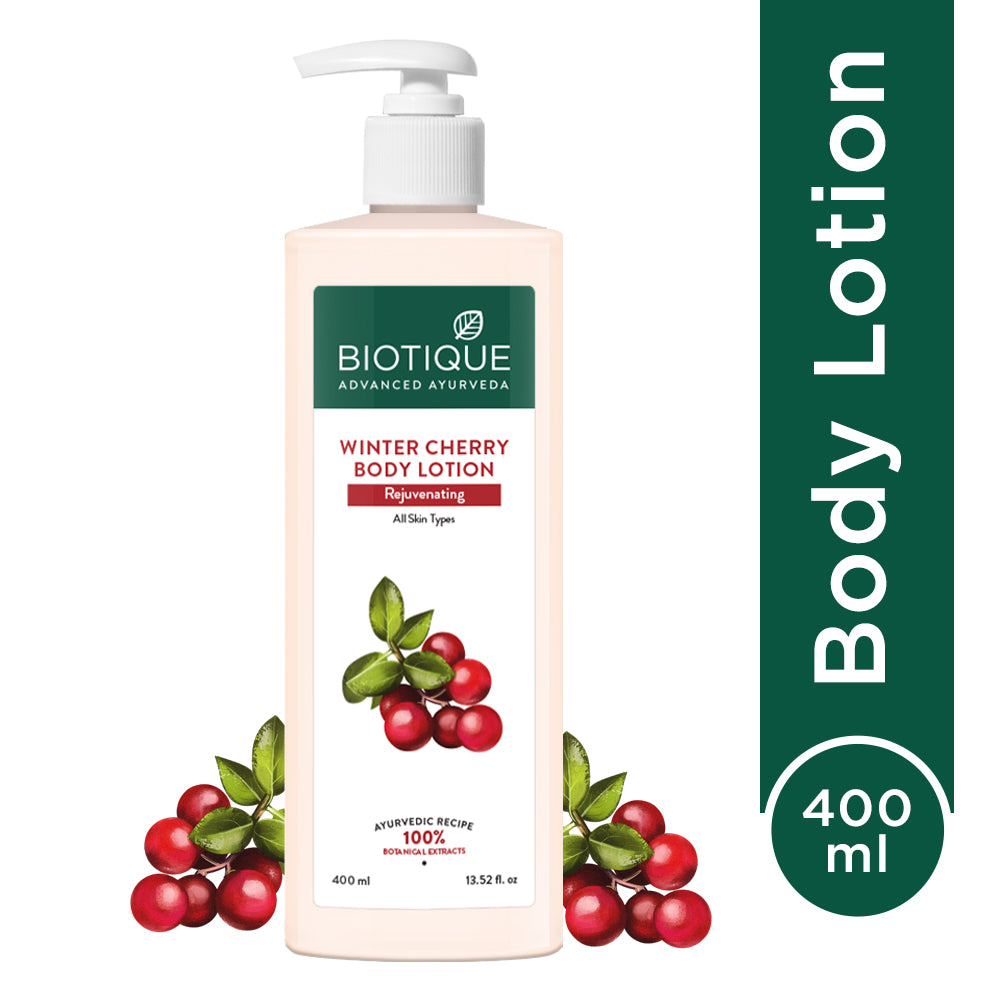 Winter cherry rejuvenating body lotion