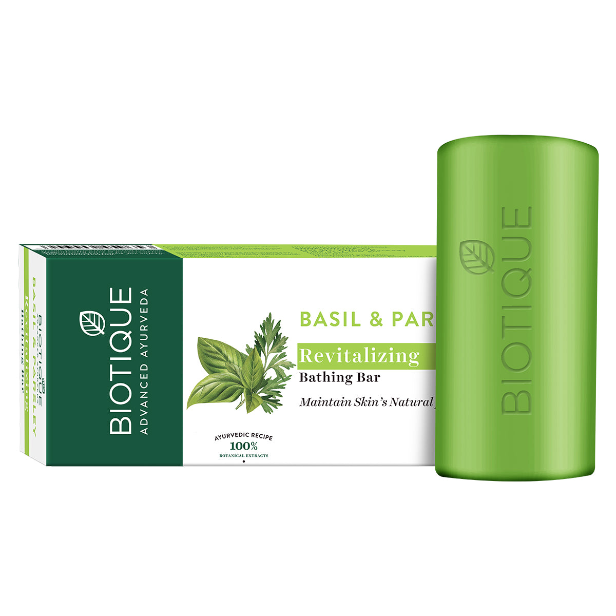 Basil & parsley revitalizing bathing bar