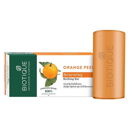 Orange peel  renewing bathing bar 150g