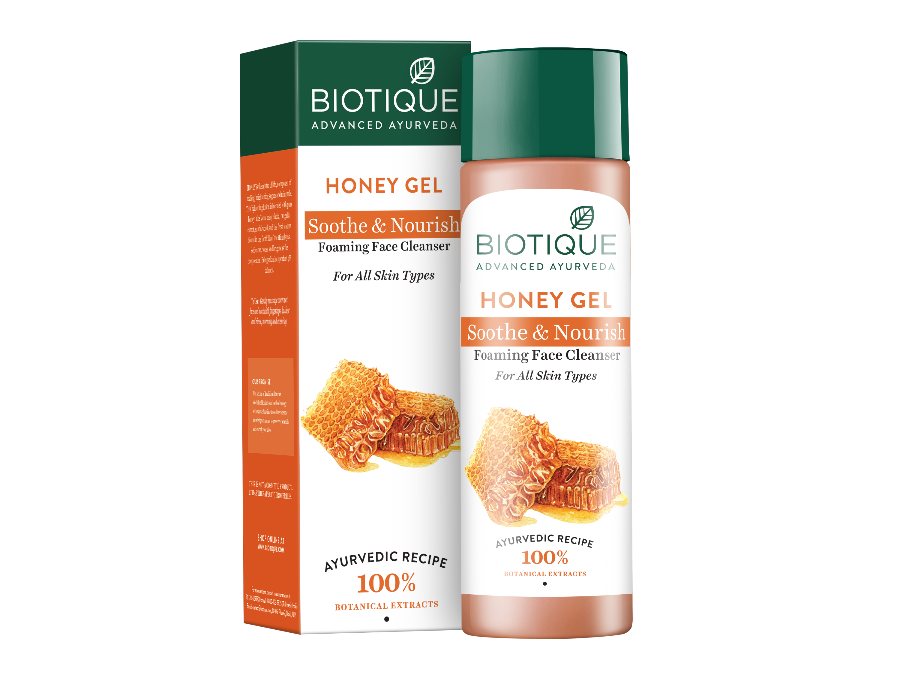 Honey gel soothe & nourish foaming face wash 50ml