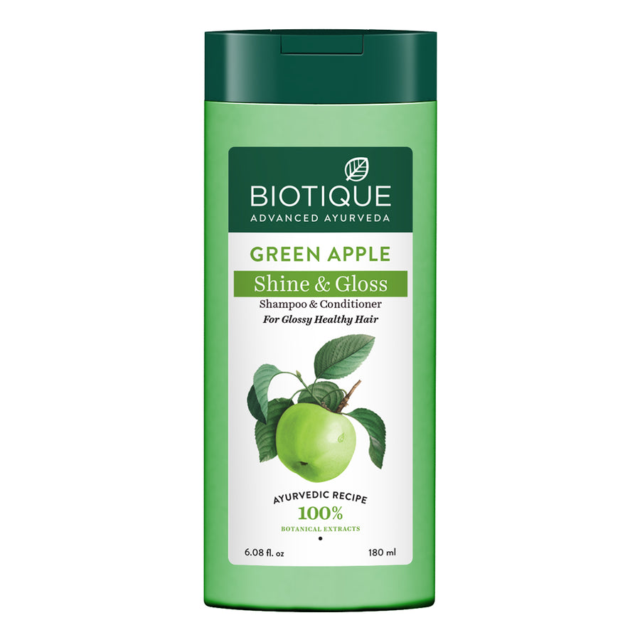 Green Apple Shine & Gloss Shampoo & Conditioner 120ml