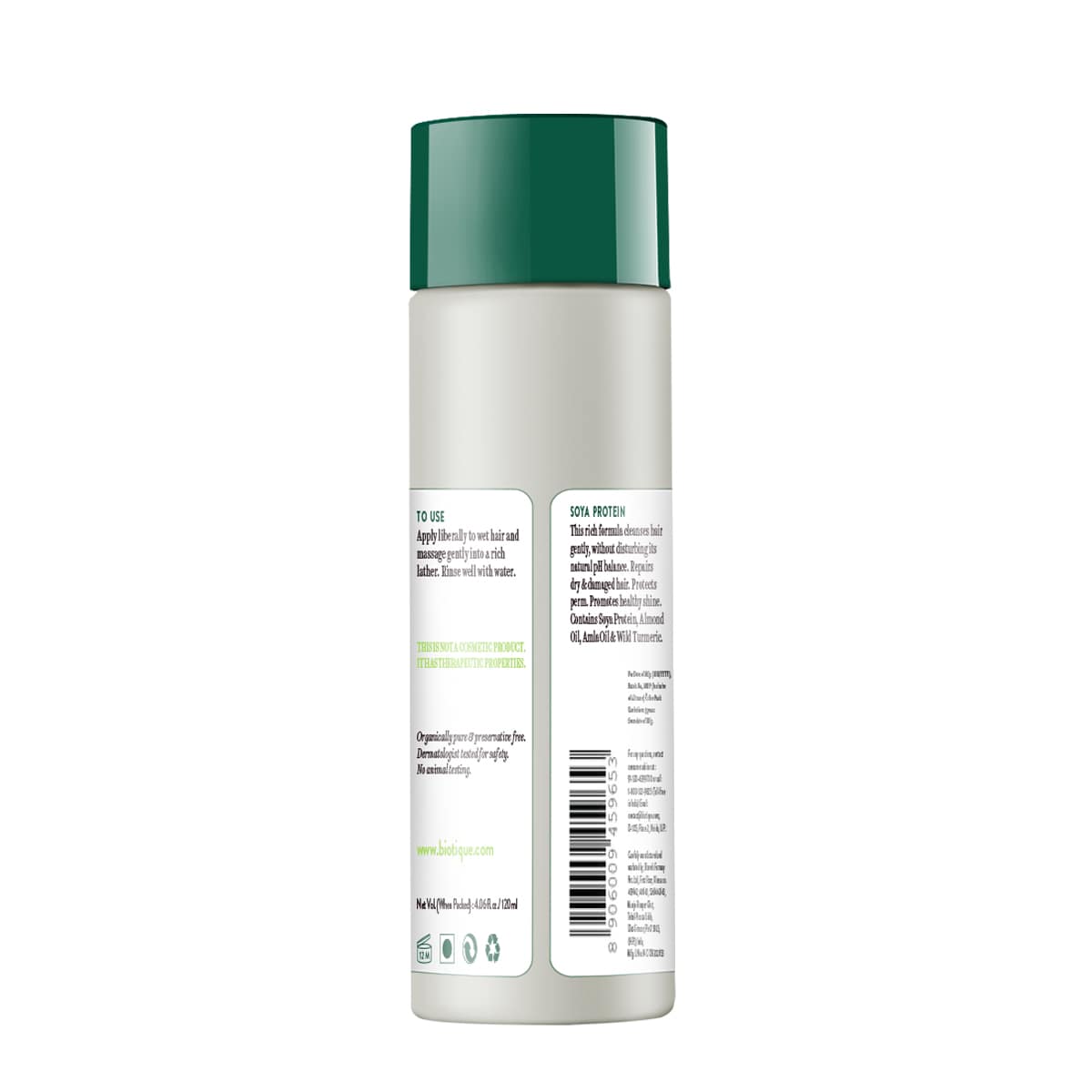 Soya protein intense repair shampoo & conditioner 120ml