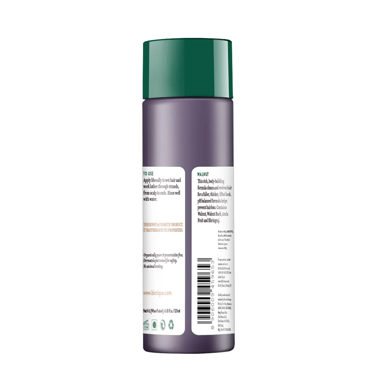 Walnut volume & bounce shampoo and conditioner 120ml