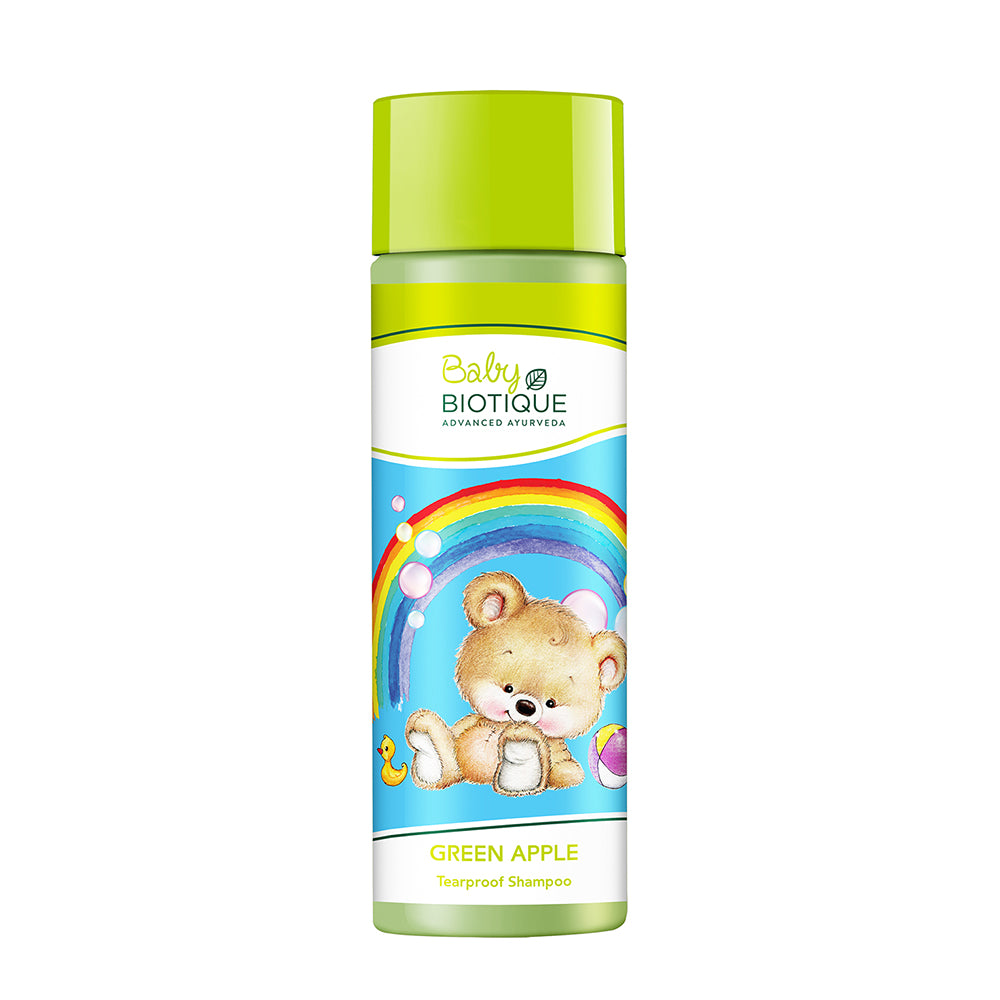 Green apple tearproof shampoo (teddy bear) 190ml