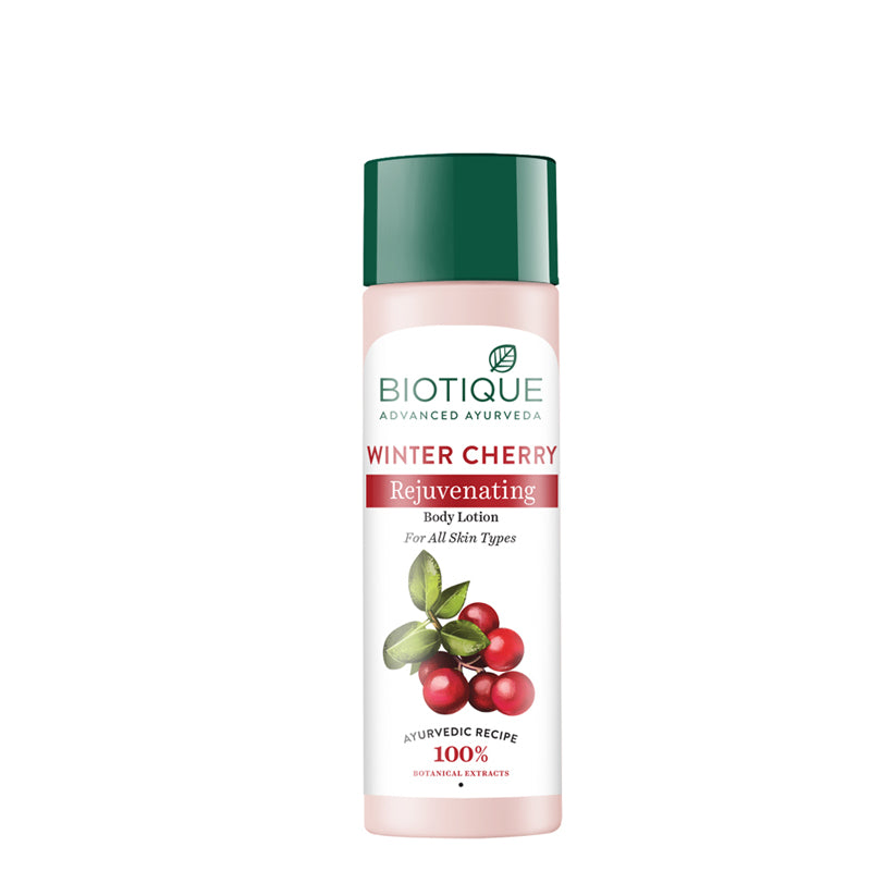 Winter cherry rejuvenating body lotion