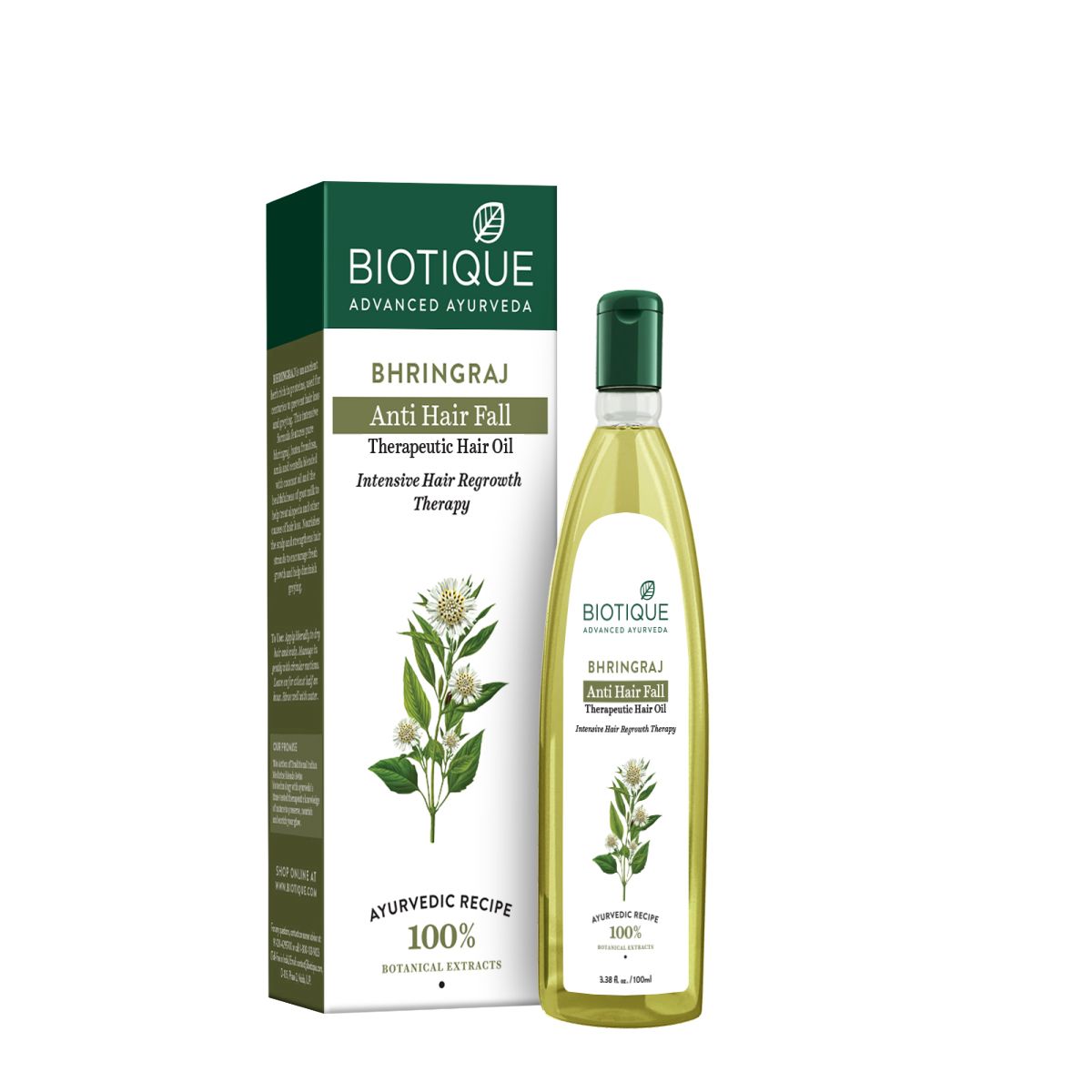 Bhringraj anti hair fall therapeutic hair oil