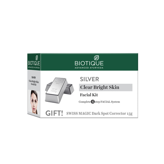 Silver facial kit 5x10g+15g(silver kit)