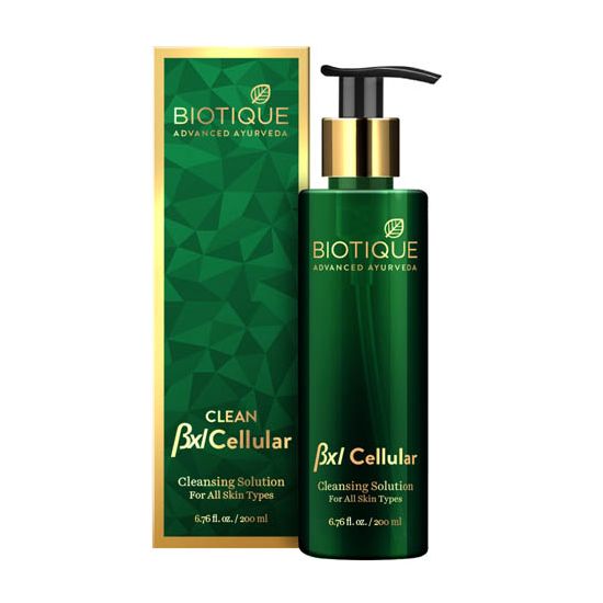 BXL CELLULAR CLEANSING OIL FOR FACE, EYES & LIPS FOR NORMAL TO DRY SKIN 200ML