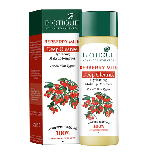 Berberry milk deep cleanse hydrating make up remover 120ml