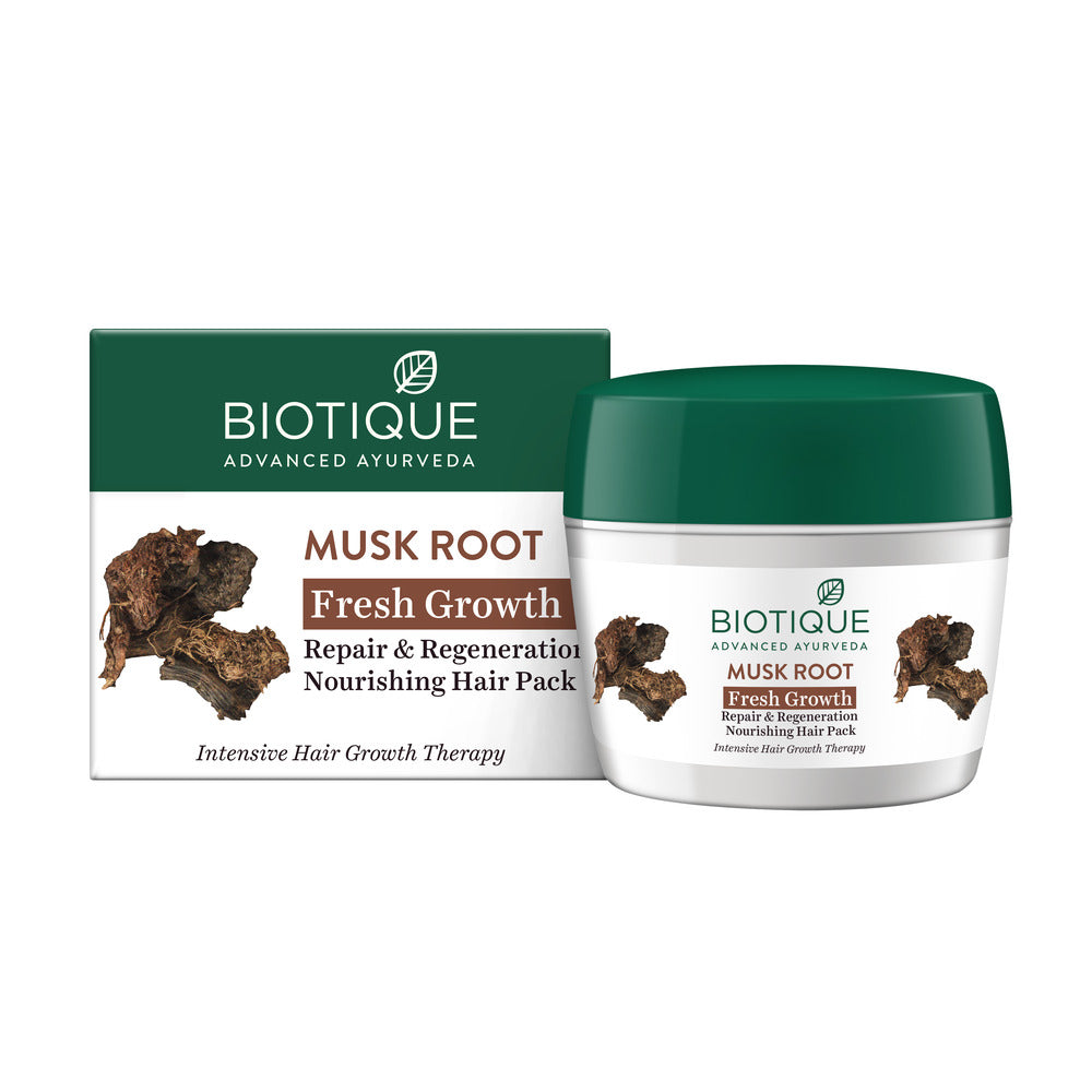 Biotique musk root hair mask