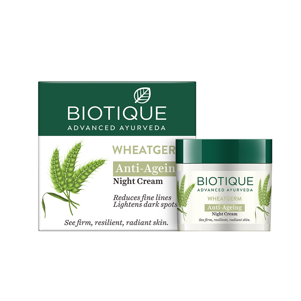 Wheatgerm anti-ageing night cream