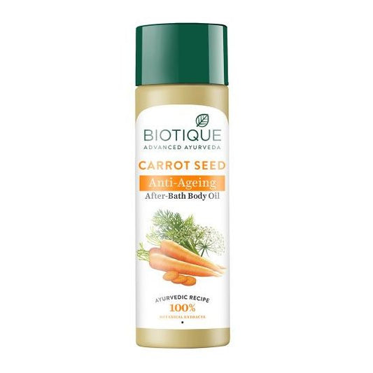 Carrot seed anti-ageing after-bath body oil 120ml