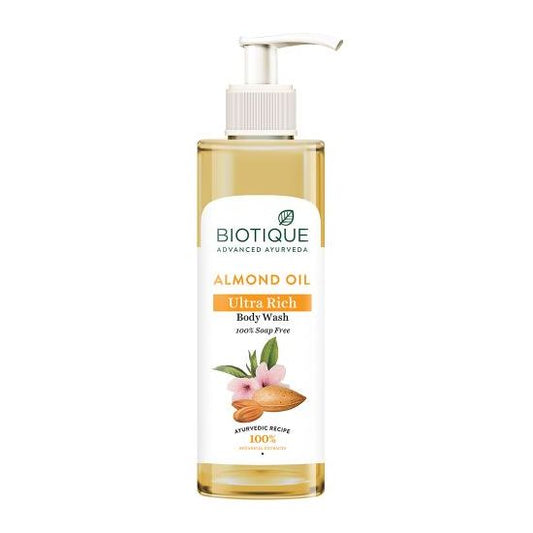 Almond oil ultra rich body wash 200ml