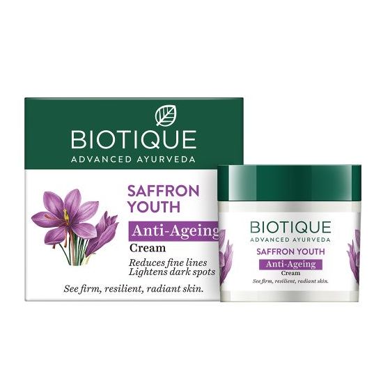 Saffron youth anti-ageing cream