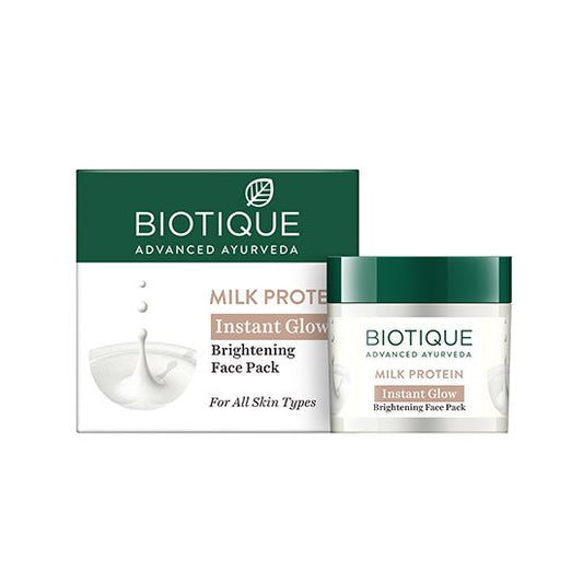 Milk protein instant glow brightening face pack 50g
