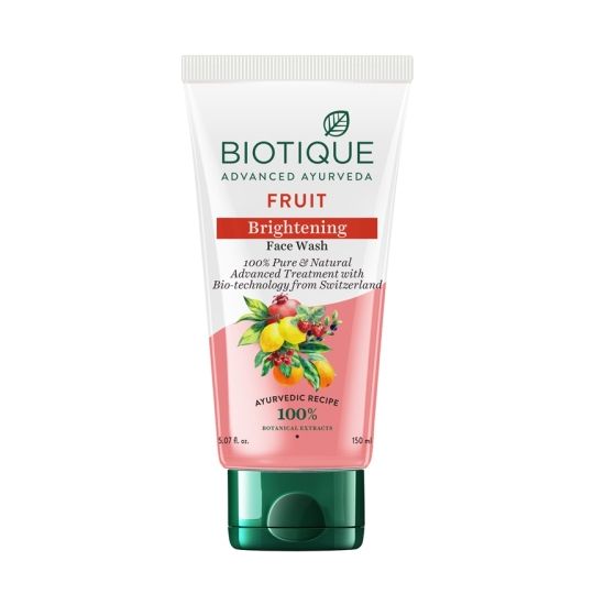 Fruit brightening face wash