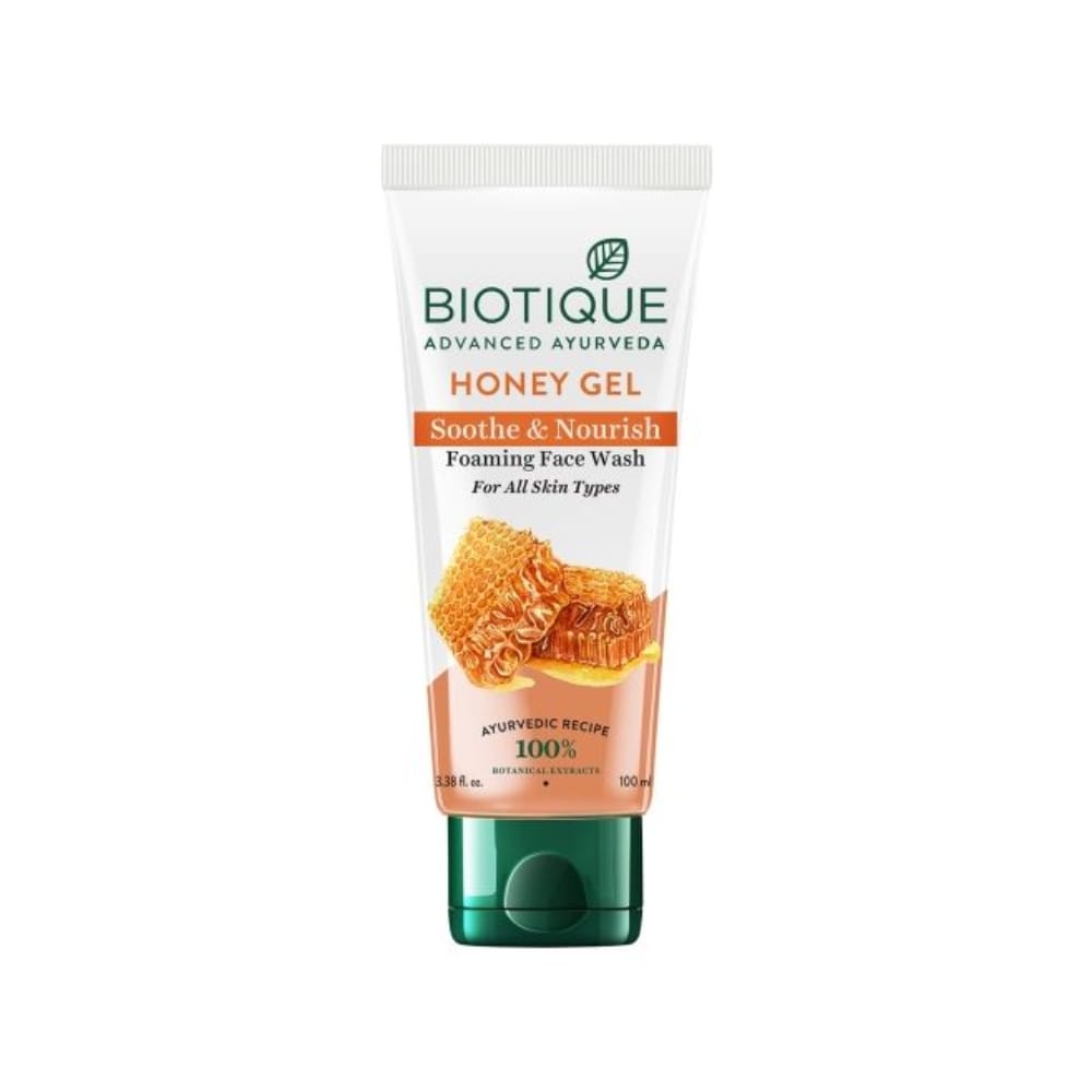 Honey gel soothe & nourish foaming face wash