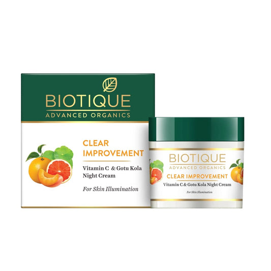 Clear improvement vitamin c & gotu kola night cream 50gm