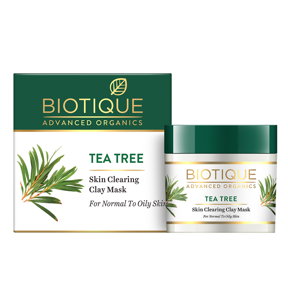 Tea tree skin clearing clay mask 70gm