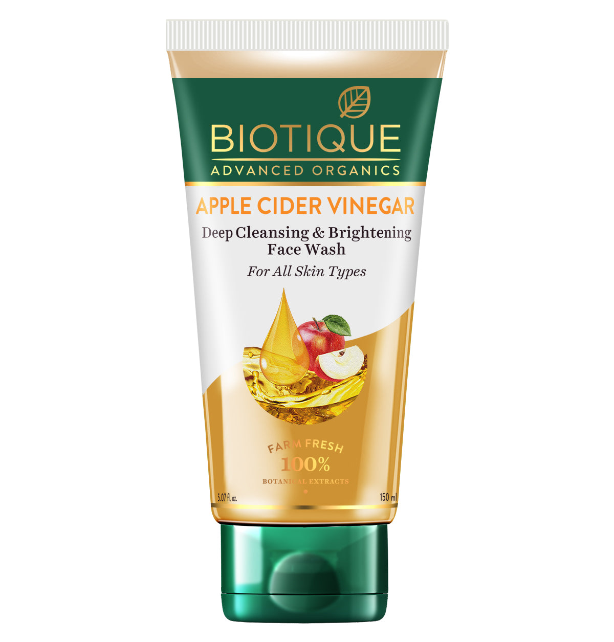 Apple cider vinegar face wash 150ml
