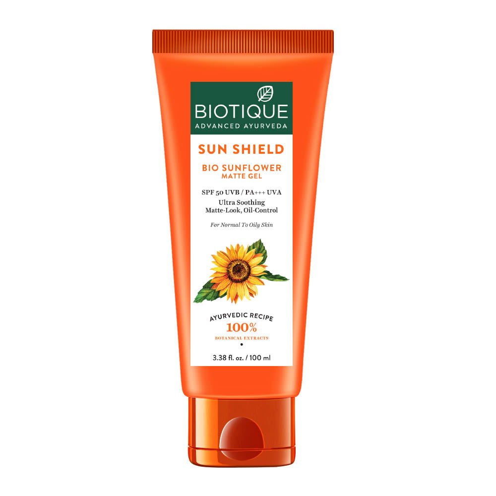 Sun shield sunflower matte gel spf 50 uvb